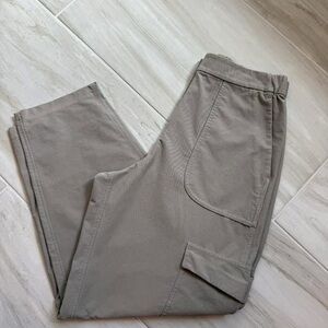 Lululemon Tan barrel cargo pants